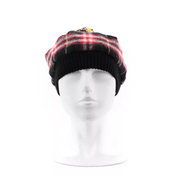 【二手】BURBERRY 格紋羊毛帽子 E3197