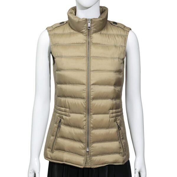 【二手】BURBERRY GOOSE CYPRESS 羽絨背心 XS E20328