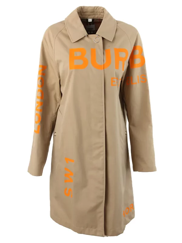 【二手】BURBERRY HORSEFERRY 印花大衣 4
