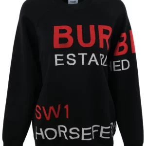 【二手】BURBERRY HORSEFERRY 嵌花毛衣 M