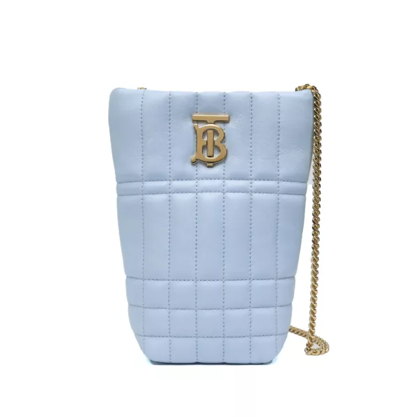 【未使用品】BURBERRY LOLA 水桶單肩包 E19938