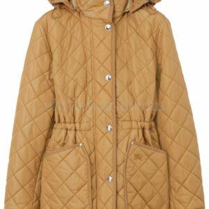 【意大利】BURBERRY 菱紋絎縫連帽夾克 M