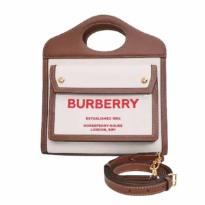 【未使用品】BURBERRY MINI POCKET 手提包 E19937