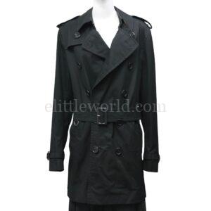 【二手】BURBERRY THE KENSINGTON 經典中長外套 48R S3834