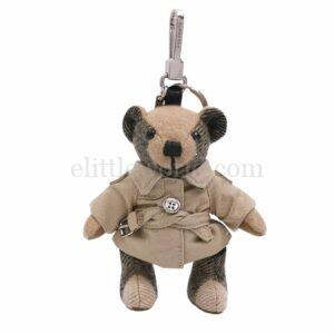 【全新】BURBERRY THOMAS BEAR 鑰匙圈 E23173