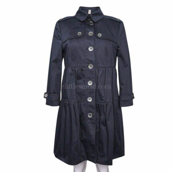 【二手】BURBERRY 風衣外套 UK10 E18975