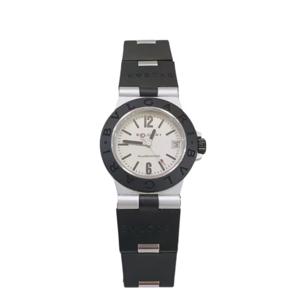 【二手】BVLGARI ALUMINIUM 石英手錶 32 MM PD1212