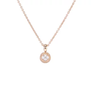 【二手】BVLGARI 圓盤系列玫瑰金項鍊 RR1485