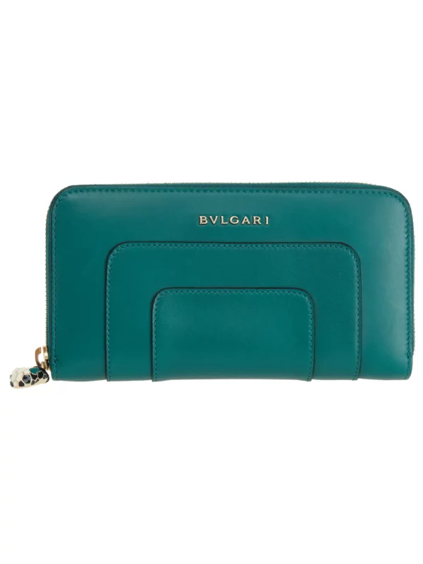 【二手】BVLGARI SERPENTI FOREVER 皮革錢包