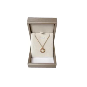【二手】BVLGARI 圓盤系列玫瑰金項鍊 YY1472