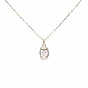 【二手】CARTIER DOUBLE C DE CARTIER 項鏈 VV2019