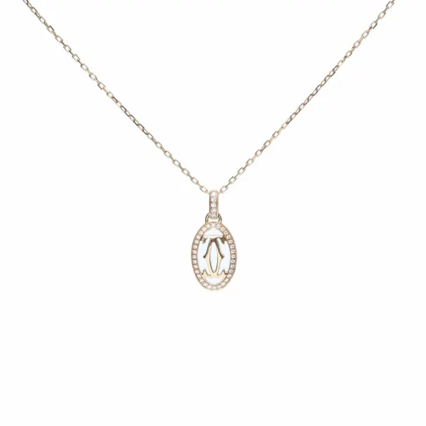 【二手】CARTIER DOUBLE C DE CARTIER 項鏈 VV2019