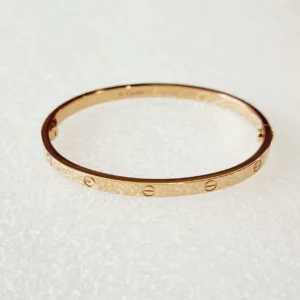 【全新】CARTIER LOVE 玫瑰金手鐲 15 PD1083