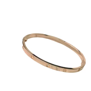 【二手】CARTIER LOVE 6顆鑽石手鐲 16 PD1552