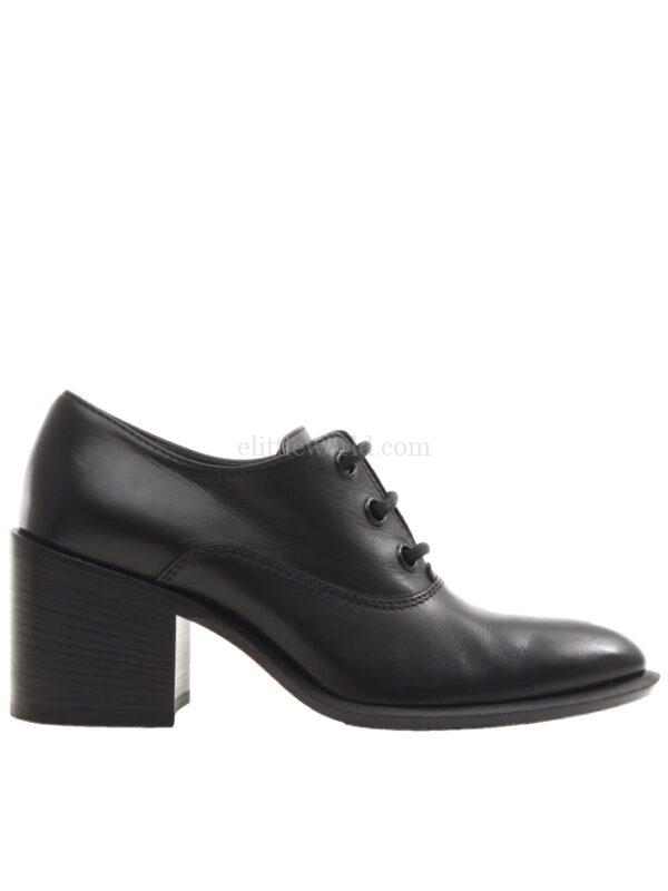 【二手】CELINE 系帶粗跟高跟鞋 35