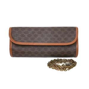 【中古】CELINE MACADAM 鏈條手袋 E18565
