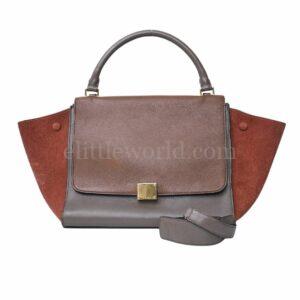 【二手】CELINE TRAPEZE 三色手袋 S3887