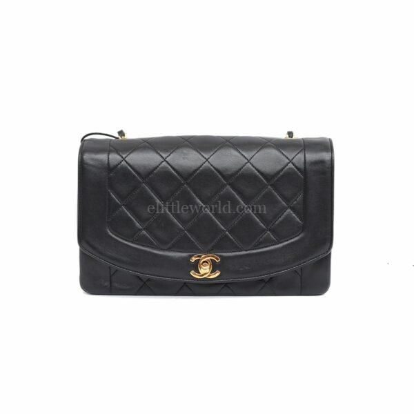 【中古】CHANEL 戴妃 25 肩背包 A01165 VV2376