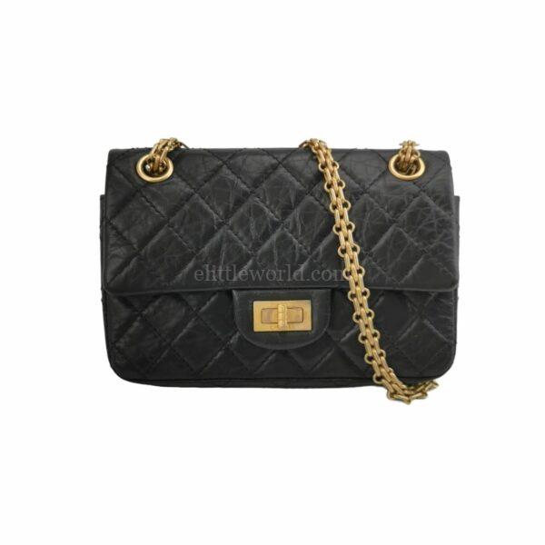 【二手】CHANEL 2.55 迷你手袋 AS0874 VV2311