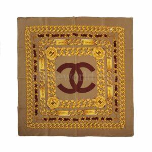 【二手】CHANEL 31 RUE CAMBON 絲巾 VV2395