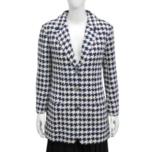 【全新】CHANEL 千鳥格紋西裝外套 36 E22226