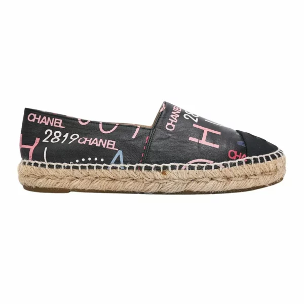 【二手】CHANEL 皮革漁夫鞋 36 G34463 E21933