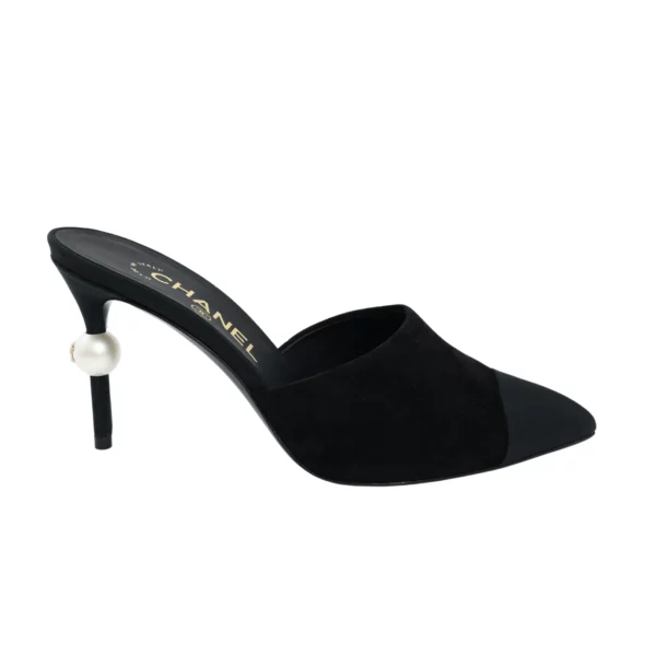 【全新】CHANEL 高跟穆勒鞋 37 G32100 E22194