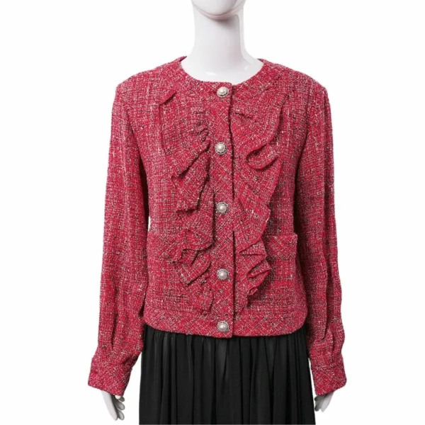 【二手】CHANEL 呢絨外套 38 P60828 E21899