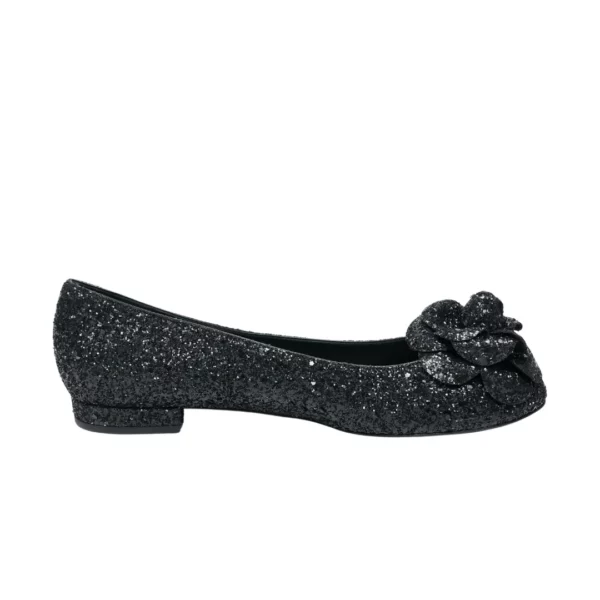 【全新】CHANEL 亮片芭蕾平底鞋 39 E18276