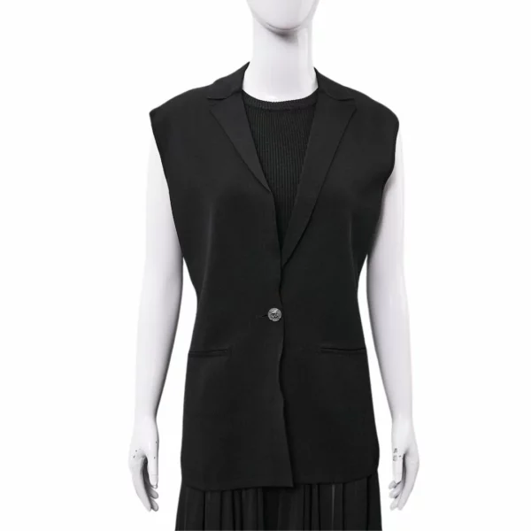 【二手】CHANEL 無袖西裝外套 40 P42969 E21145