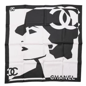 【未使用品】CHANEL 90 絲巾 E22371