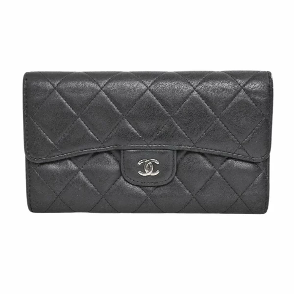 【二手】CHANEL 經典翻蓋錢包 A31506 E20967
