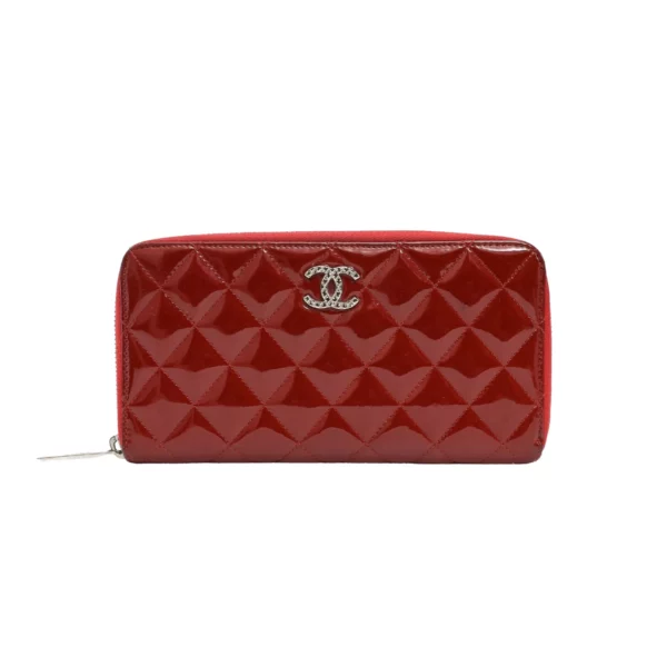 【二手】CHANEL 拉鏈長銀包 A50106 E22102