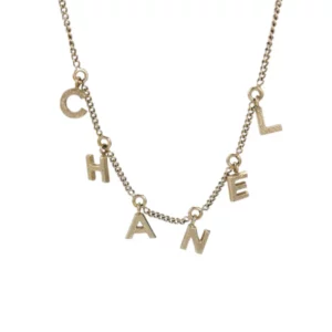 【二手】CHANEL 字母項鏈 A63107 R1545