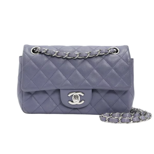 【二手】CHANEL 迷你翻蓋包 A65055 E22684