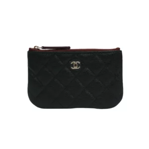 【全新】CHANEL 經典迷你拉鍊手拿包 A82365 E22104