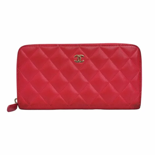 【二手】CHANEL 經典拉鏈長銀包 A82370 E22101