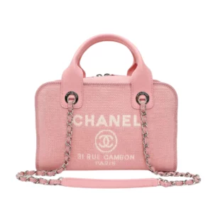 【二手】CHANEL 保齡袋 A92749 E21394