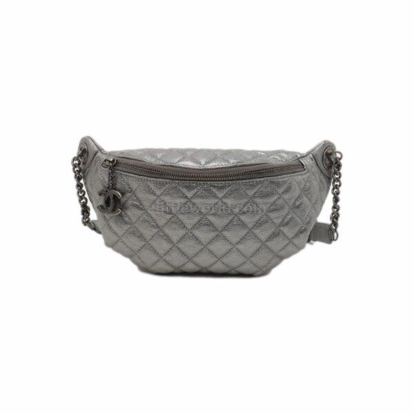 【二手】CHANEL BANANE 腰包 A94102 VV2073