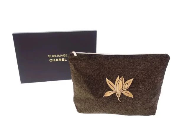 【全新】CHANEL BEAUTE SUBLIMAGE 收納袋 E22750