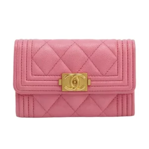 【二手】CHANEL BOY 卡包 A80603 RR1520