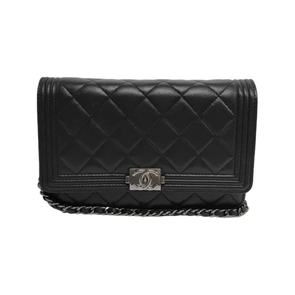 【二手 】CHANEL BOY CHANEL 鏈條錢包 PD1822