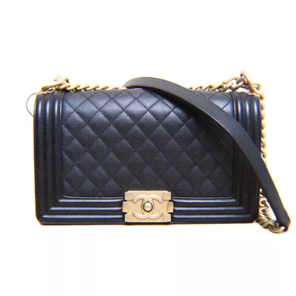 【二手】CHANEL BOY FLAP 25 手袋 A67086 RR1016