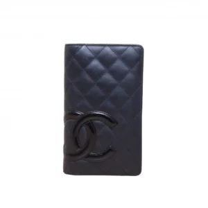 【中古】CHANEL CAMBON 長錢包 PD1936