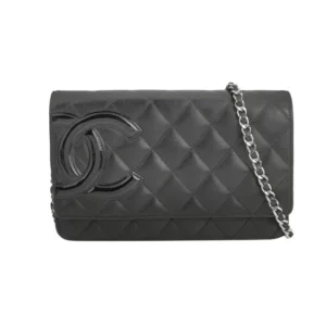 【二手】CHANEL CAMBON WOC 鏈條錢包 A46646 RR1212