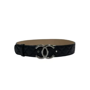 【二手】CHANEL CC 皮帶 75 VV1945