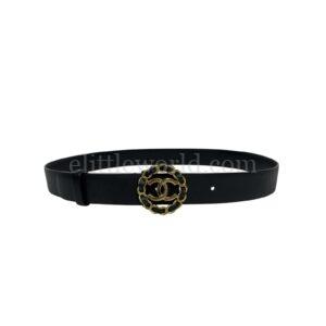 【二手】CHANEL CC 鏈條腰帶 80 VV2227