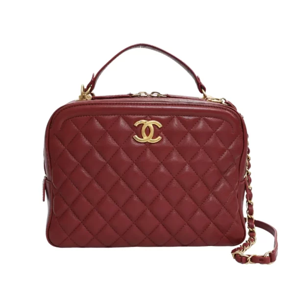 【二手】CHANEL CC 化妝箱 A57906 E18996