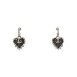 【二手】CHANEL CC 心型耳環 AB6683 RR1327
