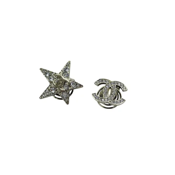 【未使用品】CHANEL 星星 CC 髮飾 AB7804 VV2547